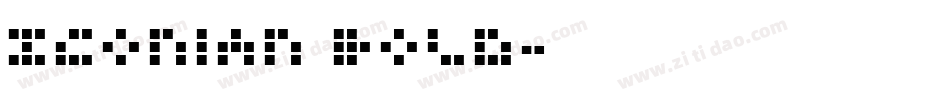 Iconian Bold字体转换